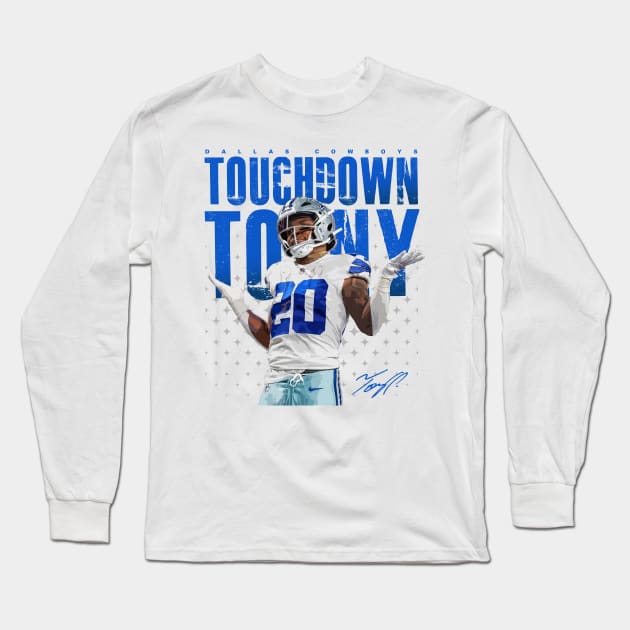 Tony Pollard Long Sleeve T-Shirt by Juantamad